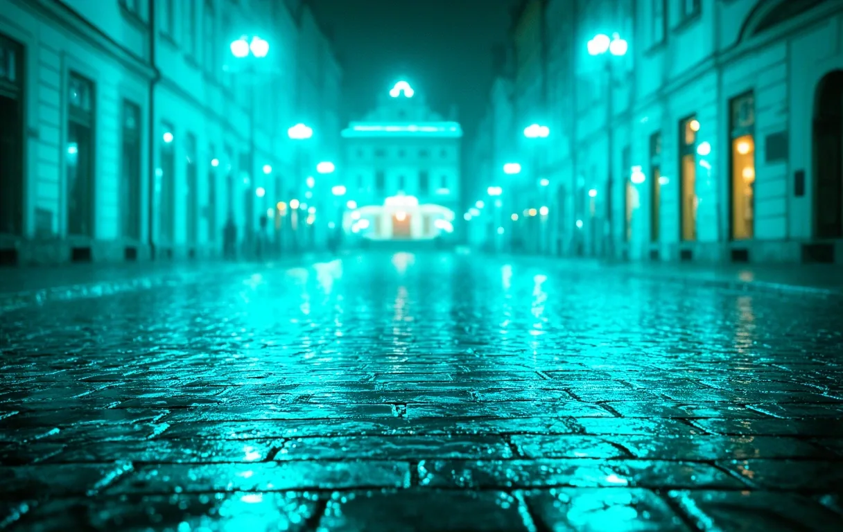 Kraków nocą